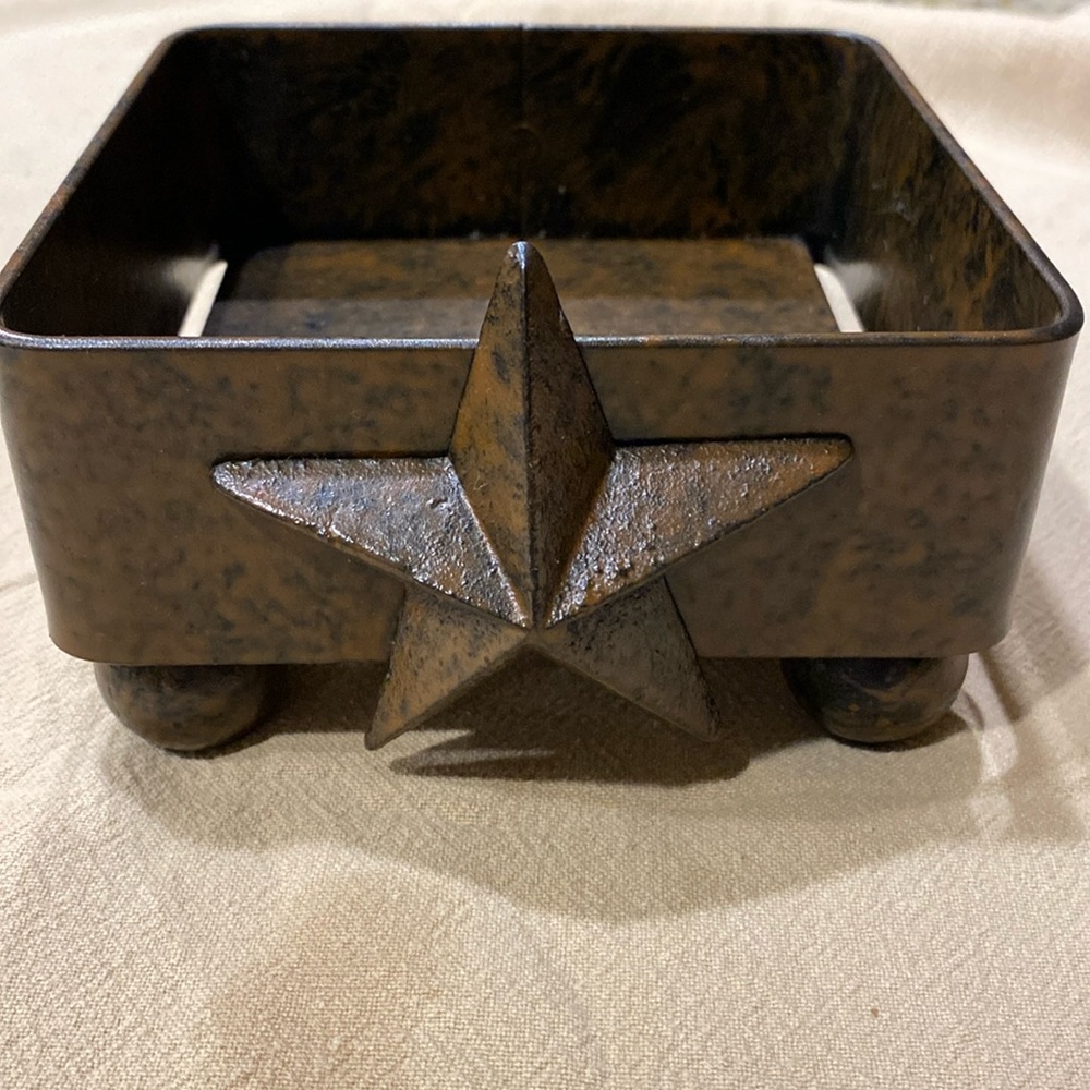 Iron Cocktail Napkin Holder